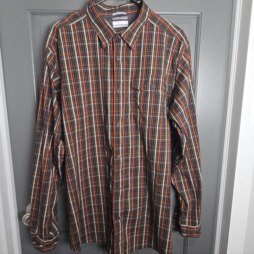 Plaid Omni-Wick Shirt